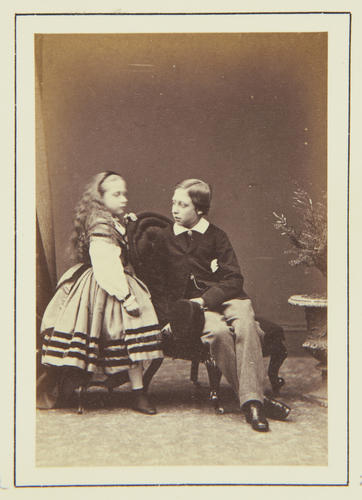 Prince Arthur and Princess Beatrice, 1864