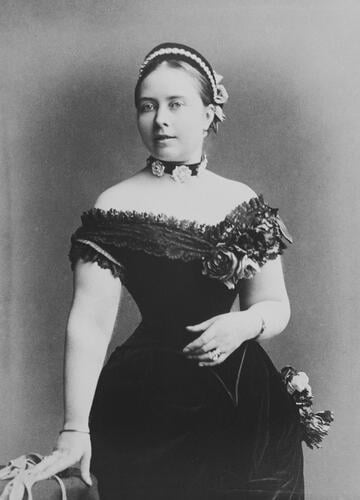 Victoria, Crown Princess of Germany, 1883 [in Portraits of Royal Children Vol. 29 1882-1883]
