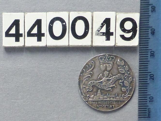 Medal commemorating the Marriage of King George III and Princess Charlotte, 1761 Medal commemorating the Marriage of King George III and Princess Charlotte, 1761
