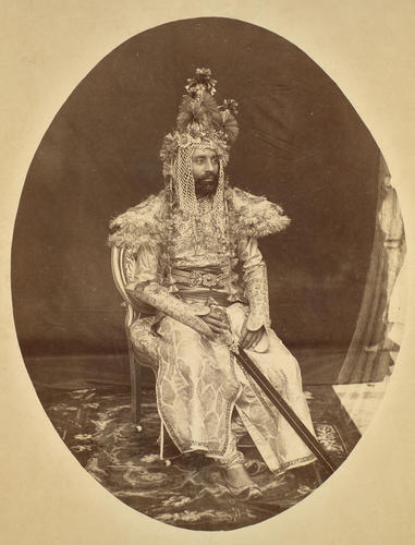 An unidentified man