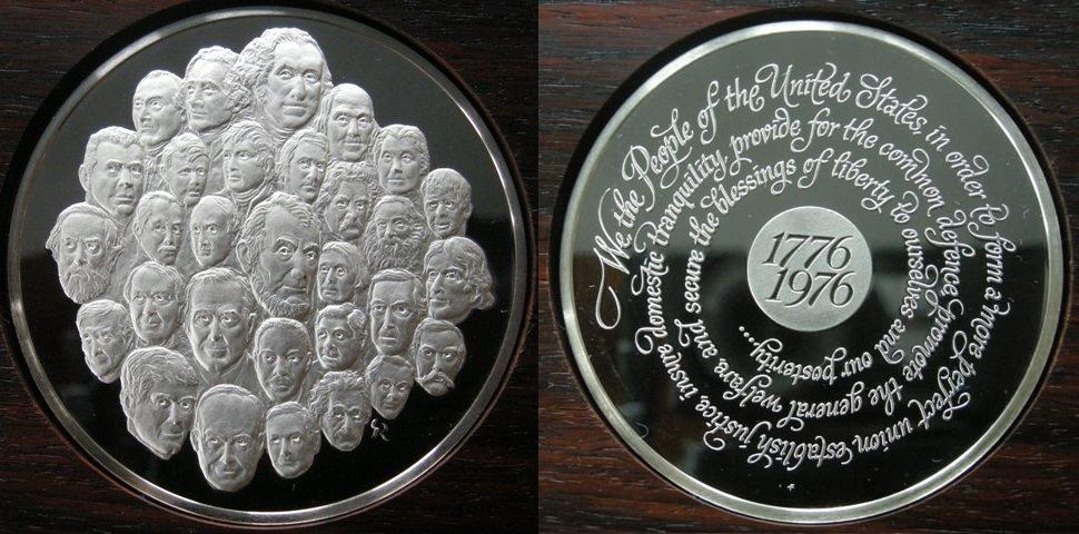 U. S. A. Medal commemorating the bicentenary of American Independence, 1976 U. S. A. Medal commemorating the bicentenary of American Independence, 1976
