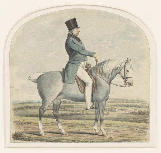 Frederick, Duke of York, on horseback