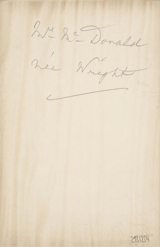 Jane Macdonald nee Wright, dresser to Queen Alexandra