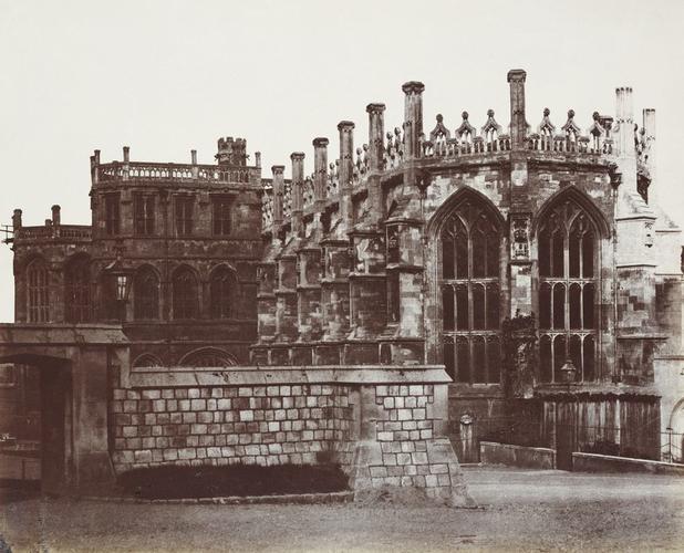 St. George's Chapel, Windsor Castle, seen from King Henry III Tower. [Windsor Castle]