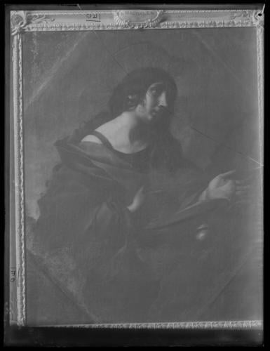 Glass Plate Negative of The Penitent Magdalen