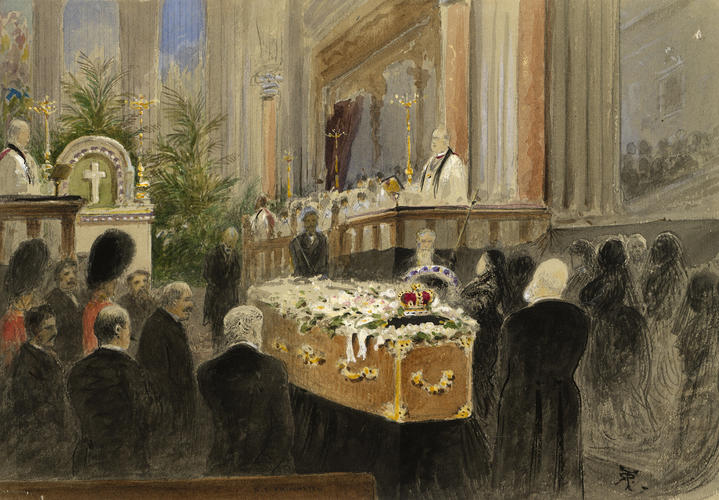 Funeral of the Duchess of Cambridge, 13 April 1889
