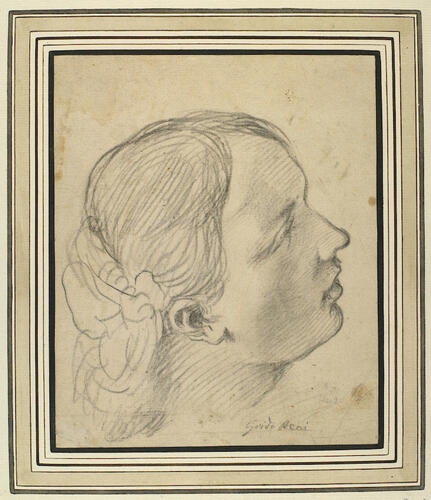 The head of a woman The head of a woman