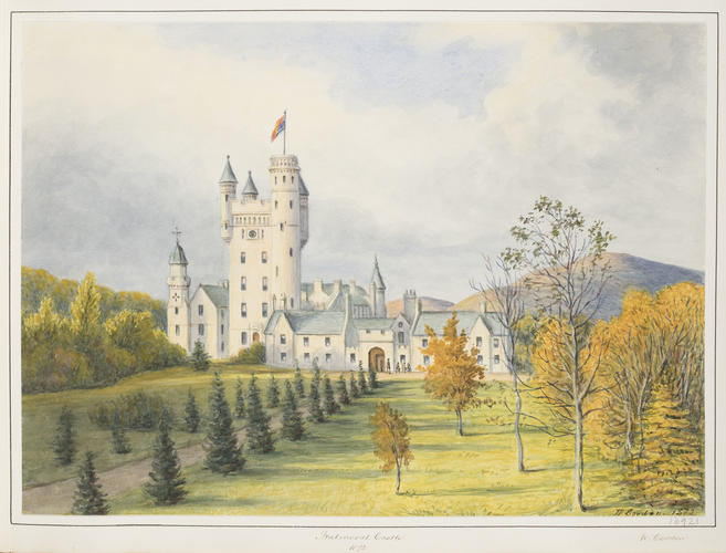 Balmoral Castle, from the stables
