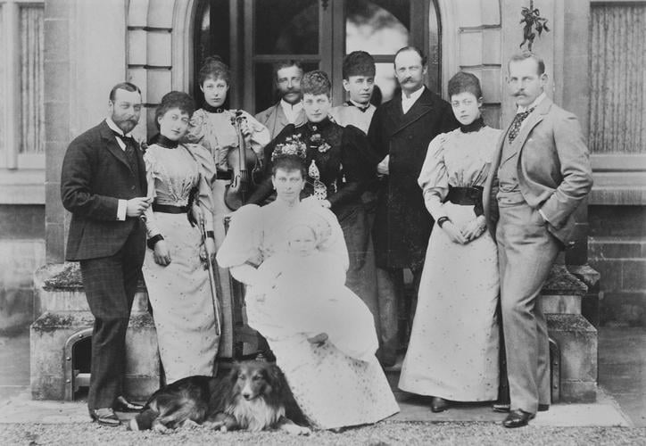Ascot party, 1895
