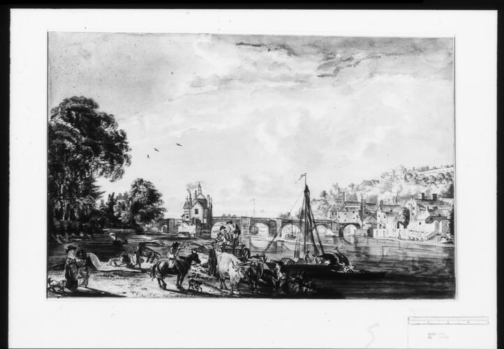 A view at Bridgnorth, Shropshire