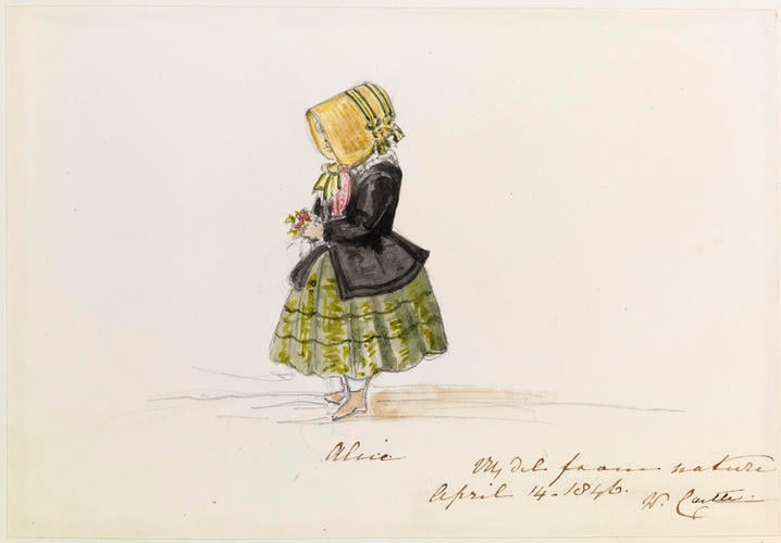 Master: Sketches of the Royal Children by V. R. from 1841-1859
Item: Alice