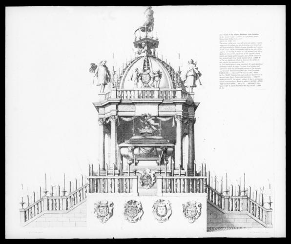 Tomb of the Infante Balthasar: side elevation Tomb of the Infante Balthasar: side elevation