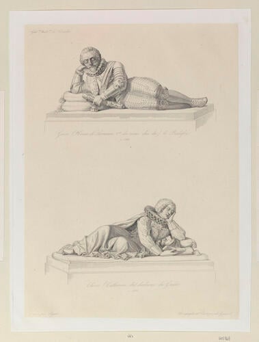 Guise (Henri de Lorraine 1er de nom duc de) [&] Cleves (Catherine de)