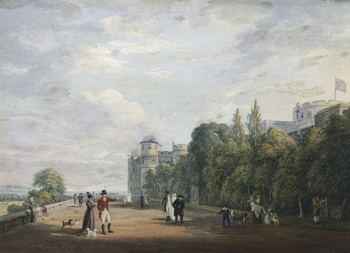 Windsor Castle, looking eastward