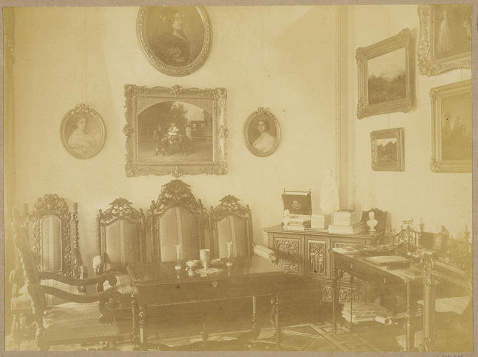 Morning room of Grand Duke Friedrich Wilhelm of Mecklenburg-Strelitz at Schloss Neustrelitz Morning room of Grand Duke Friedrich Wilhelm of Mecklenburg-Strelitz at Schloss Neustrelitz