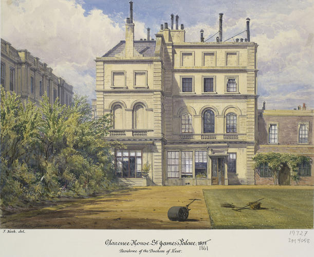 Clarence House: The garden front Clarence House: The garden front