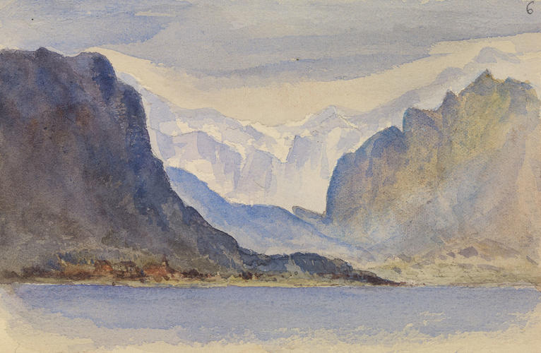 Master: Queen Alexandra's Sketchbook
Item: A view of a lake