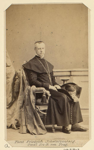 Friedrich Prince zu Schwarzenberg (1809-85), Cardinal Erzbischof von Prague Friedrich Prince zu Schwarzenberg (1809-85), Cardinal Erzbischof von Prague