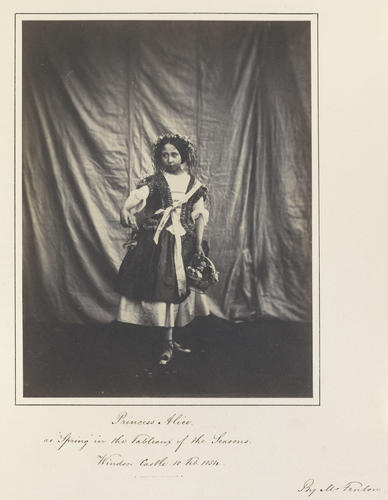 Princess Alice as 'Spring' Princess Alice as 'Spring'