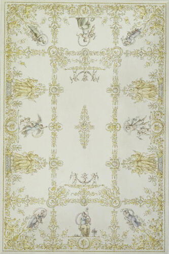 Ceiling design for the White Hall, Mikhailovsky Palace, St Petersburg Ceiling design for the White Hall, Mikhailovsky Palace, St Petersburg