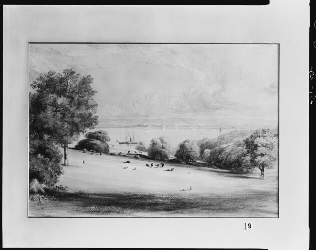 View of the Solent from Osborne House