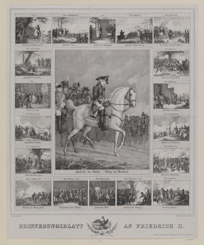 ERINNERUNGSBLATT AN FRIEDRICH II ERINNERUNGSBLATT AN FRIEDRICH II