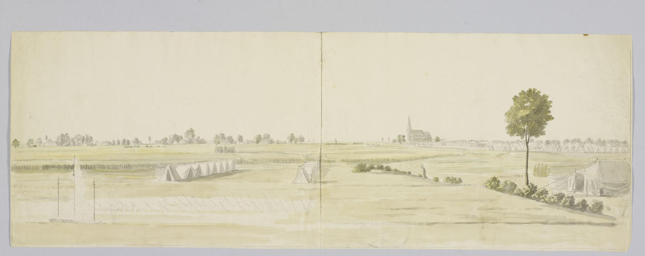 A British camp in the Netherlands