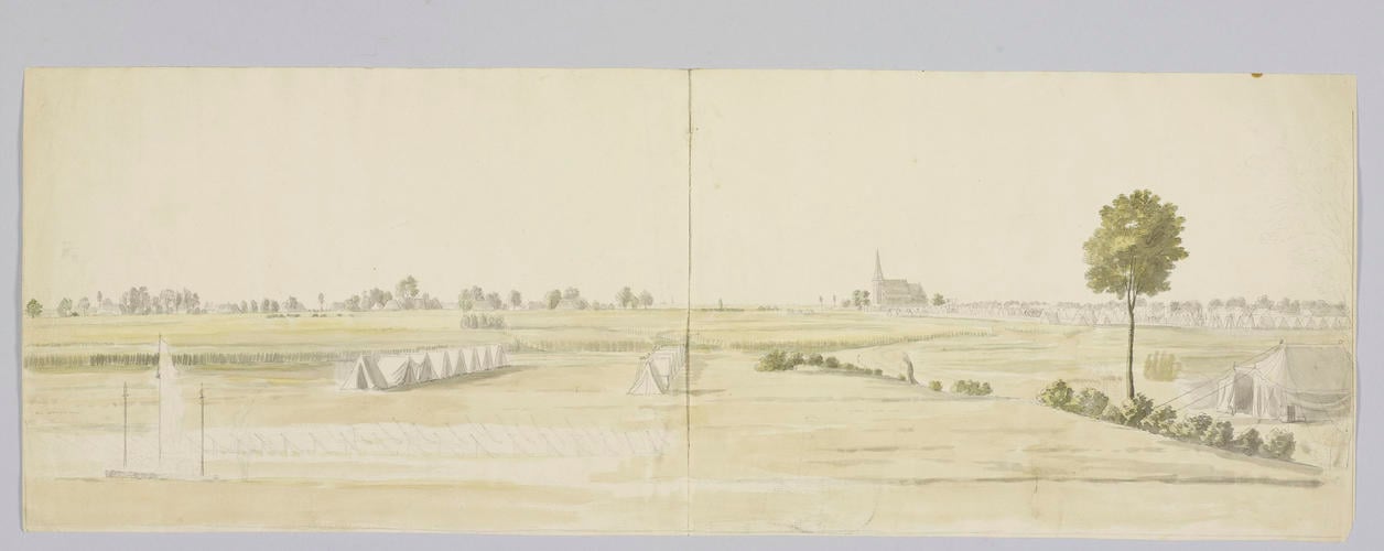 A British camp in the Netherlands