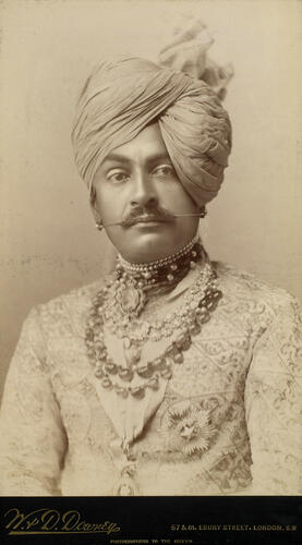 Maharaja Shri Sir Pratap Singh Sahib of Idar (1845-1922), GCB, GCSI, GCVO, KIH Maharaja Shri Sir Pratap Singh Sahib of Idar (1845-1922), GCB, GCSI, GCVO, KIH