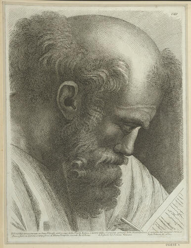 Master: Set of twenty-four heads from 'The School of Athens'
Item: Head of Pythagoras [from 'The School of Athens']