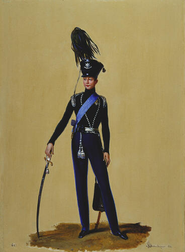 Prince George of Cambridge (1819-1904), GCH, Colonel of the Hanoverian Jäger Battalion Prince George of Cambridge (1819-1904), GCH, Colonel of the Hanoverian Jäger Battalion