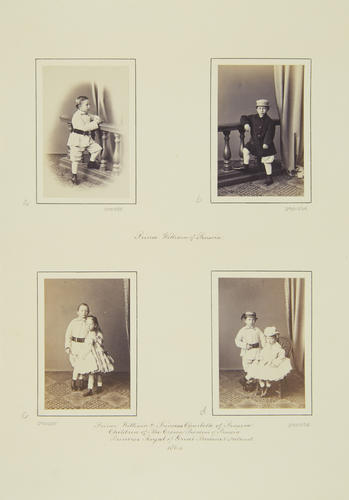 Prince William of Prussia, 1864 [in Portraits of Royal Children Vol. 8 1864-1865]