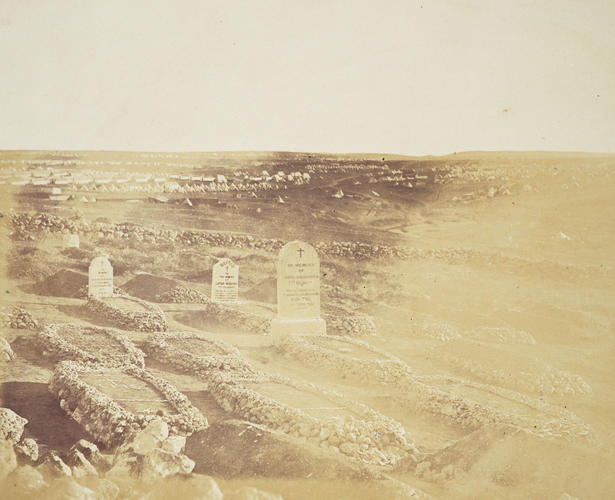 Memorials to the 77th Regiment [title on contents list]. [Crimean War photographs by Robertson]