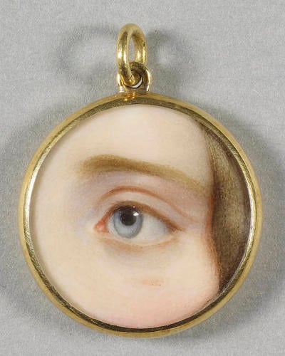 Eye traditionally identified as Princess Feodora of Hohenlohe-Langenburg (1807-1872)