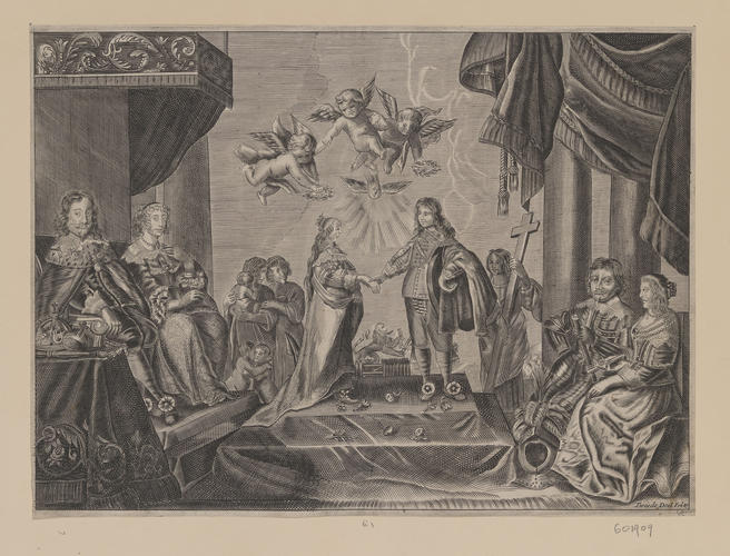 [Allegory of the Marriage of Princess Mary, daughter of Charles I to William II, Prince of Orange]