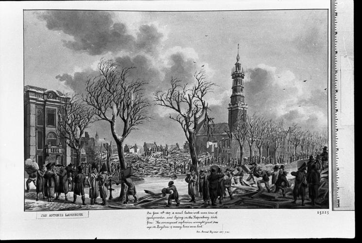 A Disastrous Explosion at Leyden, 12 Jan 1807 A Disastrous Explosion at Leyden, 12 Jan 1807