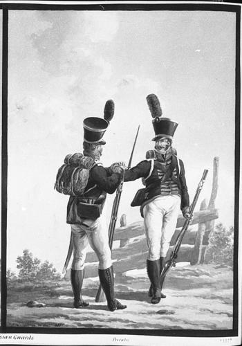 Prussian Army. Privates, Foot Guards Prussian Army. Privates, Foot Guards
