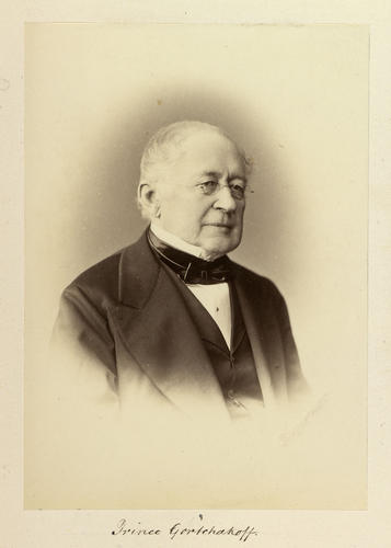 Prince Alexander Gorchakov (1798-1883) Prince Alexander Gorchakov (1798-1883)