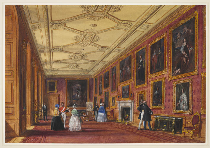 The Queen's Ballroom (or the Van Dyck Room), Windsor Castle