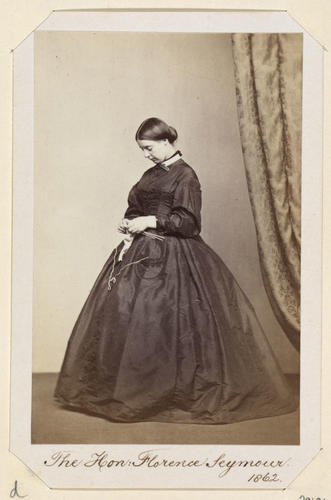 The Hon. Florence Seymour. 1862. [Royal Household Portraits. Volume 55. ]