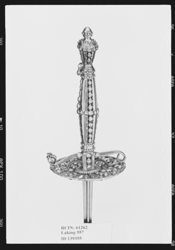 Small sword and scabbard