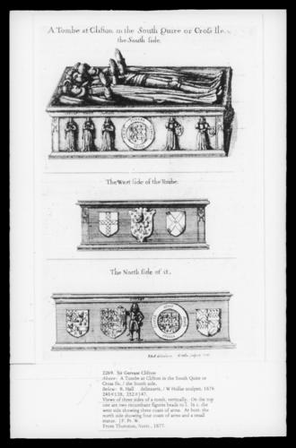 Tomb of Sir Gervase Clifton at Clifton Tomb of Sir Gervase Clifton at Clifton