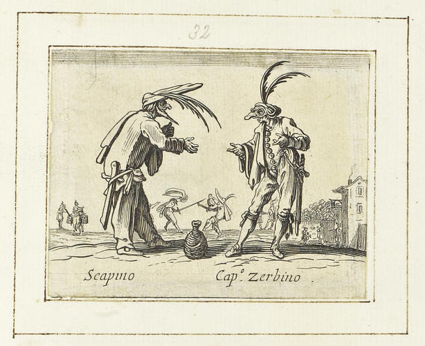 Master: Balli di Sfessania
Item: Scapino and Capitano Zerbino Master: Balli di Sfessania
Item: Scapino and Capitano Zerbino