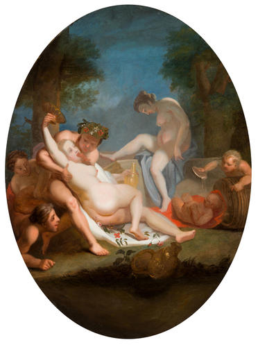 Bathing Scene by a River