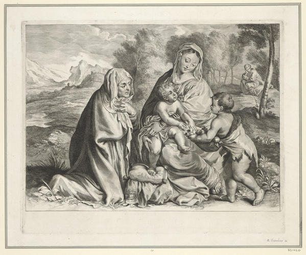 Holy Family with St Anne and the Young John the Baptist
