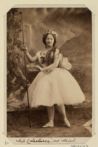 Carlotta Leclercq (1838-93) as Ariel Carlotta Leclercq (1838-93) as Ariel