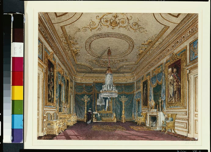 The Ante Chamber to the Throne Room, Carlton House