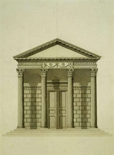 Design for a Corinthian Temple for Kew