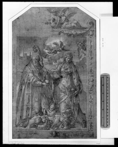 St Augustine and St Genevieve