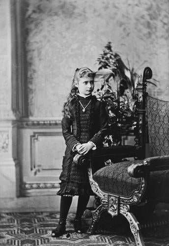 Princess Alix of Hesse, 1880 [in Portraits of Royal Children Vol. 25 1879-80]